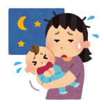 生後8ヶ月ぐらいに多い赤ちゃんの夜泣きに対してどう対応したら良いのか？